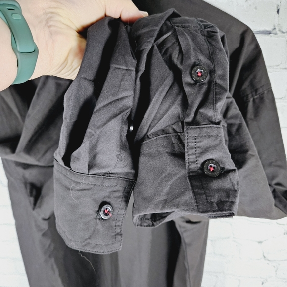 ENYCE | button up long sleeve collared shirt - Picture 5 of 7